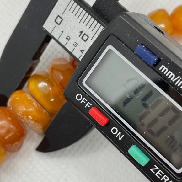 Vintage Butterscotch Baltic Amber Necklace Chocker USSR Soviet Expo'67 - Picture 7 of 8